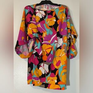 Trina Turk Vibrant Multicolor Blouse